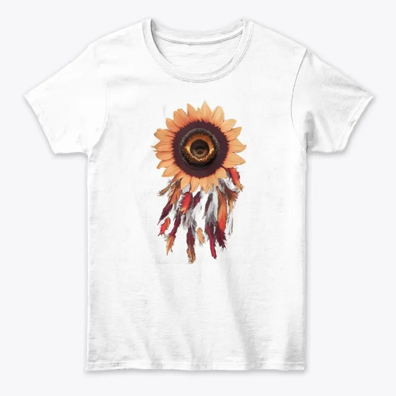 Sunlit Rose Fusion Tee