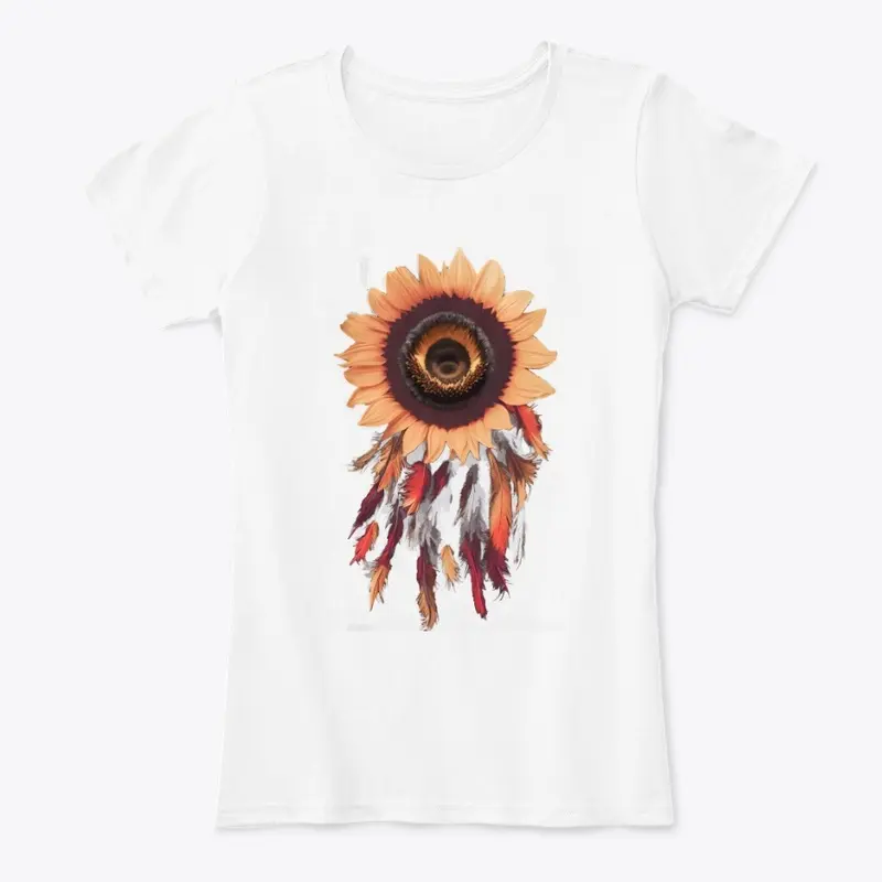 Sunlit Rose Fusion Tee